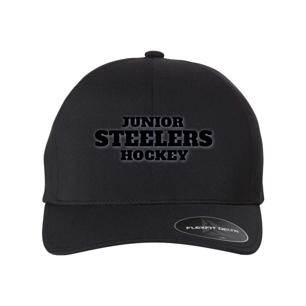 black and white steelers hat