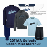 2011AA Selects Mike Starchuk (2 jerseys)