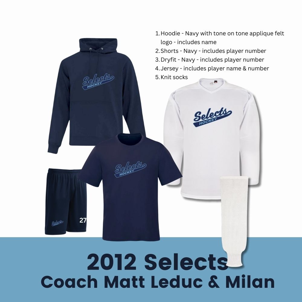 2012 Selects - Coach Matt Leduc & Milan