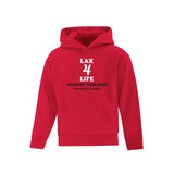 Friendship Tournament Lax4Life Stacked Logo Hoodie - Youth
