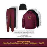Angels Hoodie, Sweatpants, Toque Package - Youth