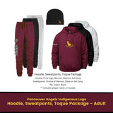Angels Indigenous Hoodie, Sweatpants, Toque Package - Adult