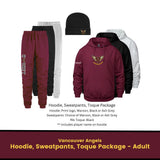 Angels Hoodie, Sweatpants, Toque Package - Adult