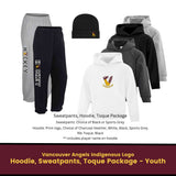 Angels Indigenous  Hoodie, Sweatpants, Toque Package - Youth
