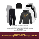 Angels Hoodie, Sweatpants, Toque Package - Youth
