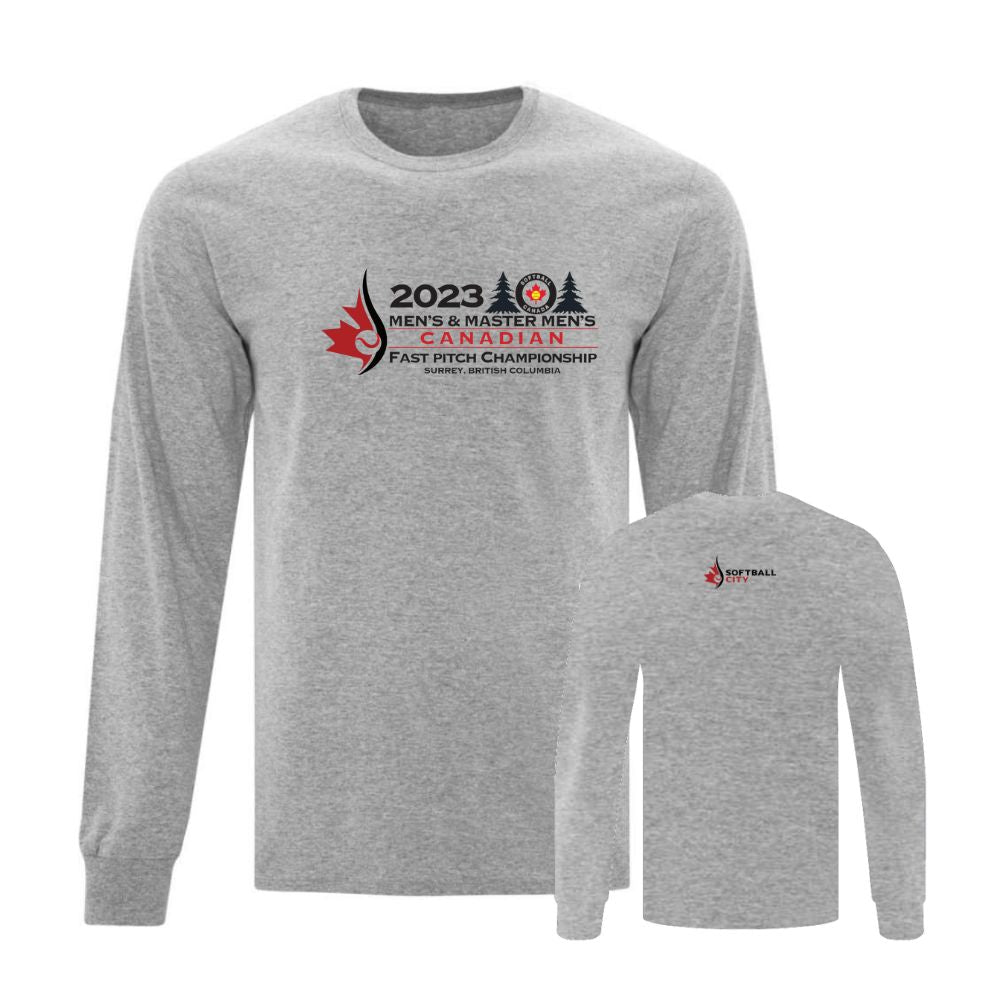 Men's Canadian Fast Pitch Championship Long Sleeve Tshirt