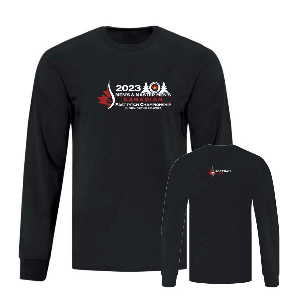 Men's Canadian Fast Pitch Championship Long Sleeve Tshirt