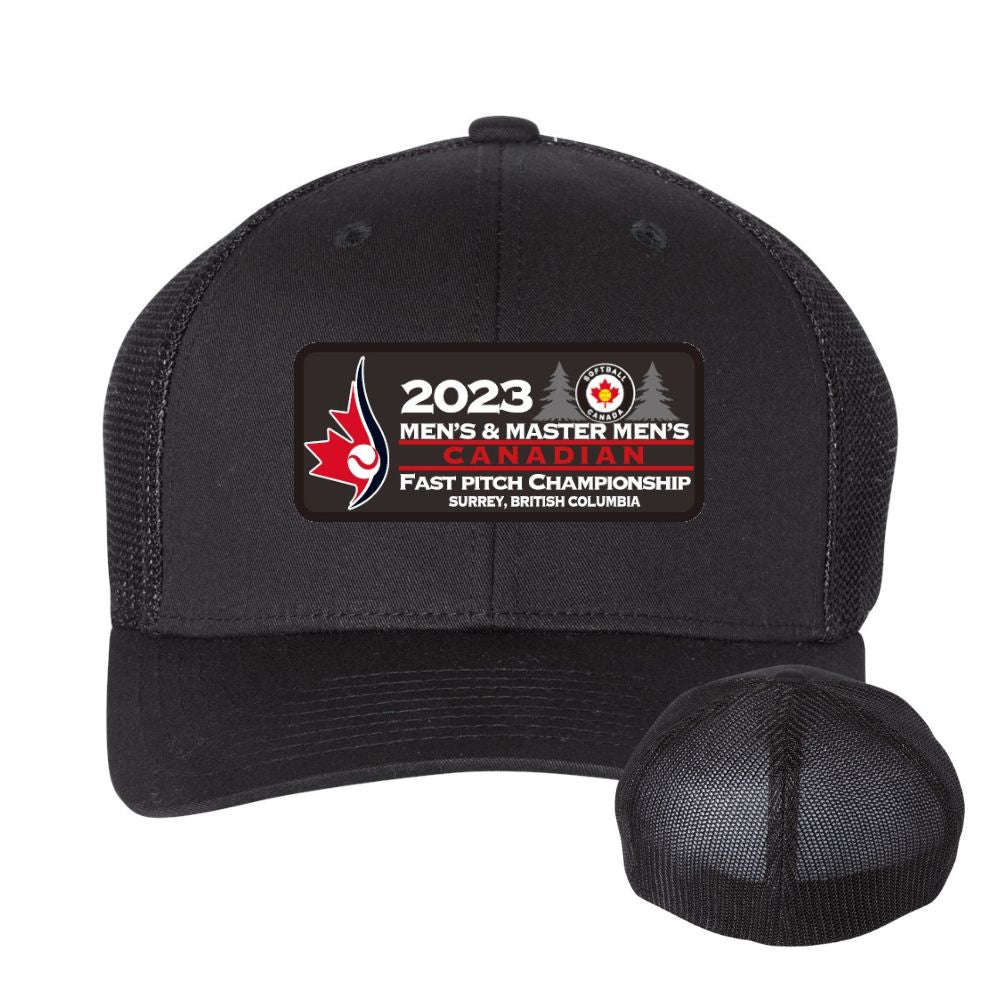 Men's Canadian Fast Pitch Championship Fitted Mesh Hat - Adult