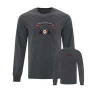 Men's Canadian Fast Pitch Championship Long Sleeve Tshirt - Curved Logo