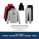 Delta Ringette Package - Hoodie, Sweatpants, Toque - Adult