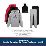Delta Ringette Package - Hoodie, Sweatpants, Toque - Youth