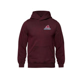 Delta Ringette Vintage Wash Hoodie - Embroidered Left Chest Logo - Adult