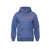 Delta Ringette Vintage Wash Hoodie - Embroidered Left Chest Logo - Adult