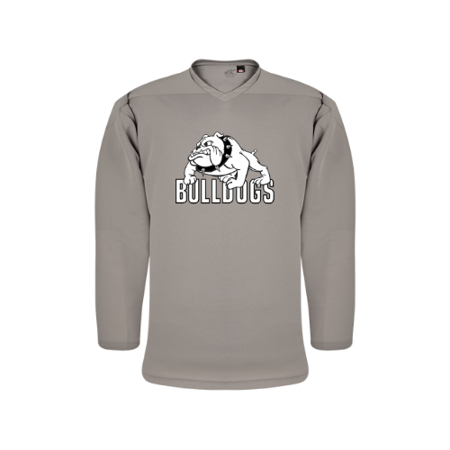 BMHA Bulldogs Logo 1-color Practice Jersey - Goalie - Adult