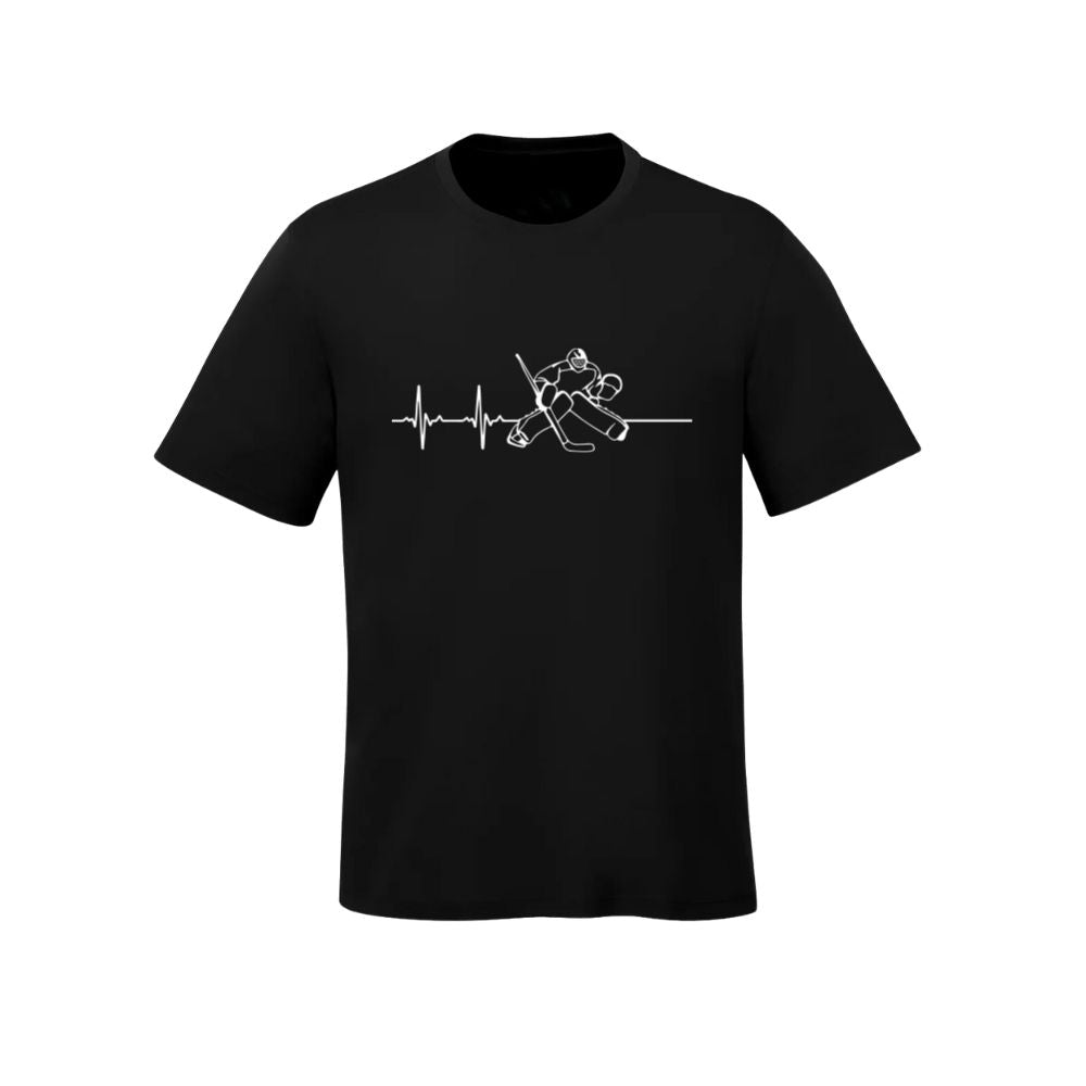 Heart Beat Goalie Ringette Tshirt