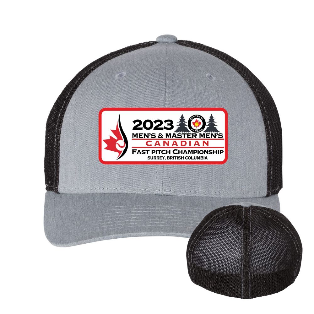 Men's Canadian Fast Pitch Championship Fitted Mesh Hat - Adult