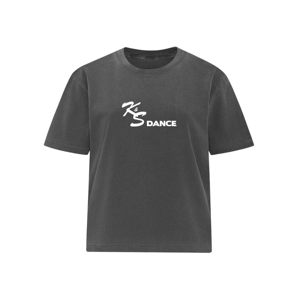 K & S Dance Heavyweight Ladies Boxy Tee