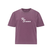 K & S Dance Heavyweight Ladies Boxy Tee