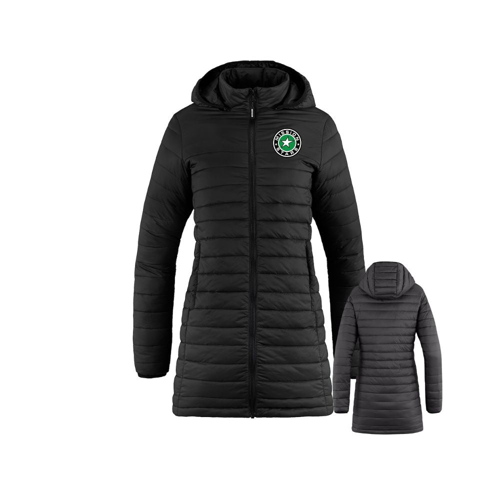 Mission Stars Long Puffy Jacket - Ladies