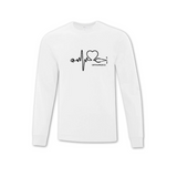 Orthopedics Stethoscope Pulse Long Sleeve T-shirt - Unisex