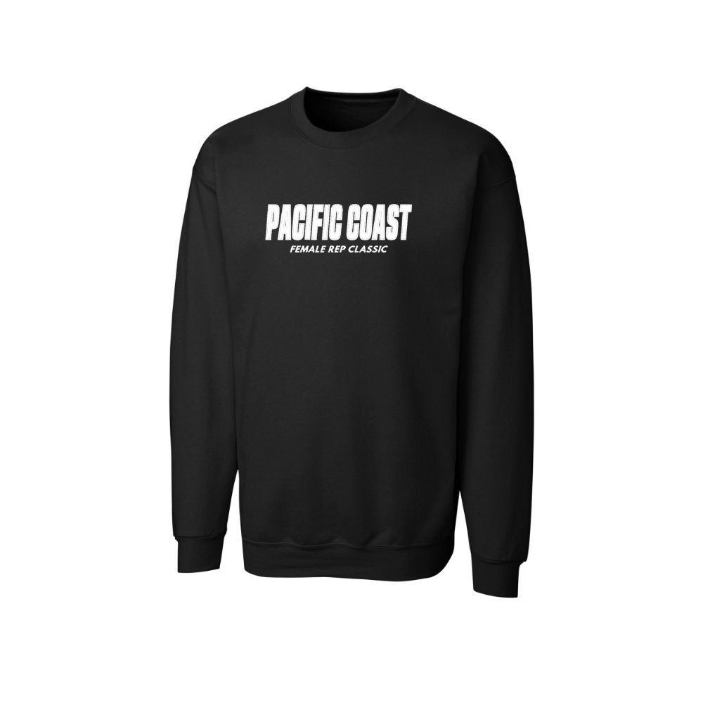 Pacific Coast Rep Classic Word Logo Sweatshirt - Unisex