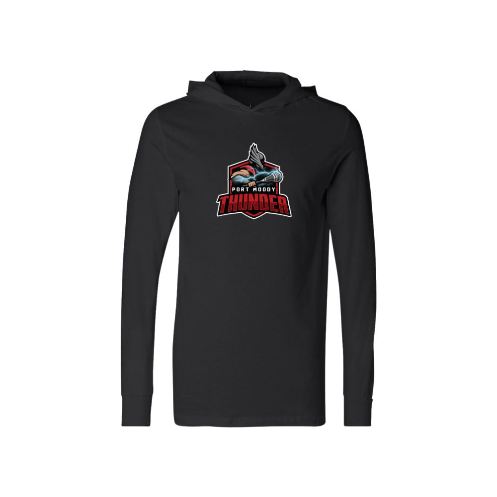 Port Moody Lacrosse Hooded Long Sleeve Dryfit - Adult