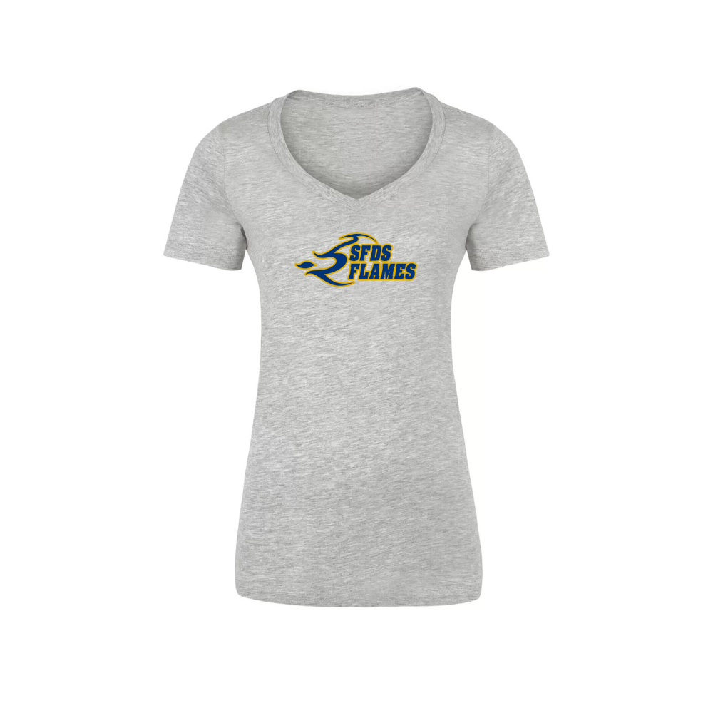 SFDS Ladies V-Neck Tshirt