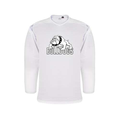 BMHA Bulldogs Logo 1-color Practice Jersey - Goalie - Youth