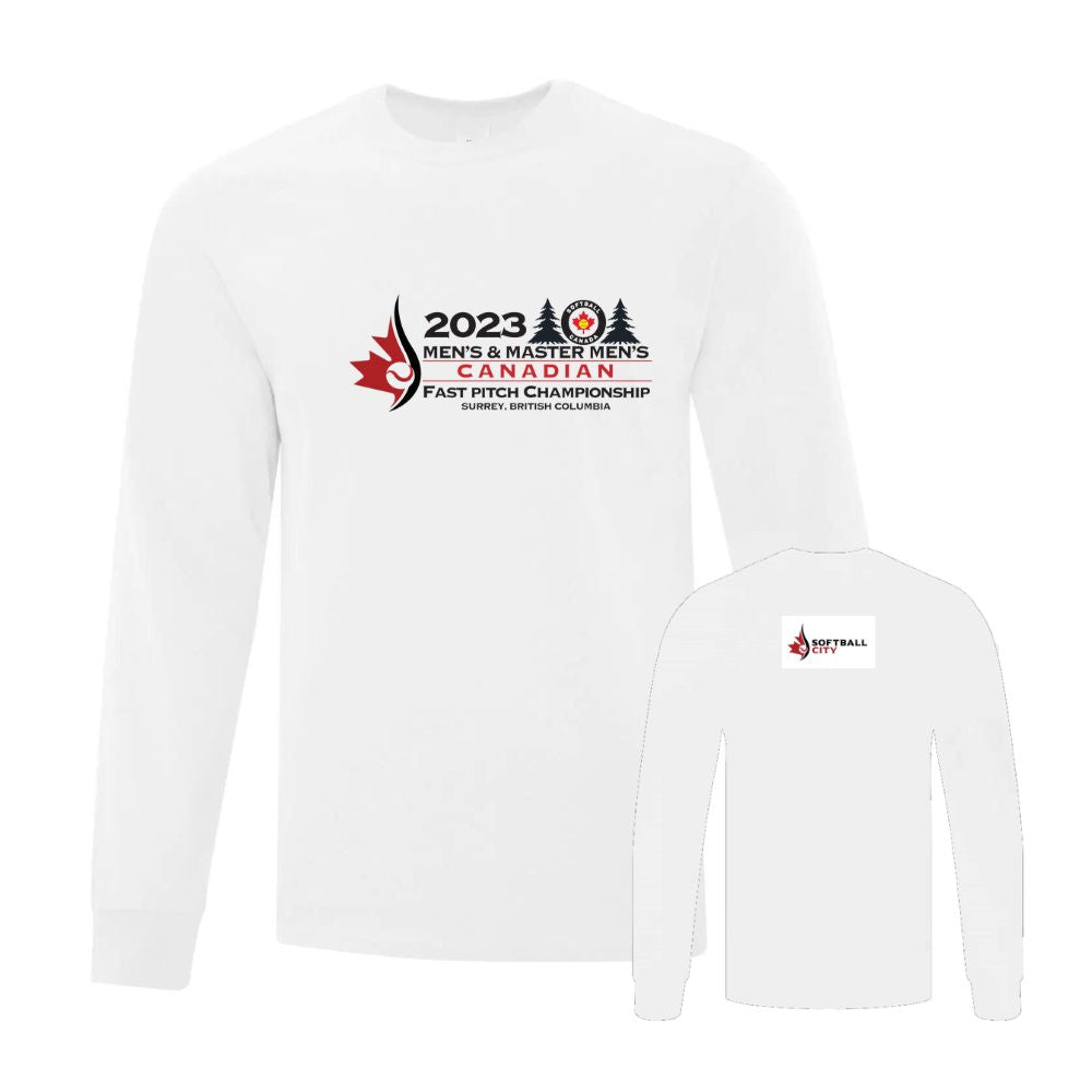 Men's Canadian Fast Pitch Championship Long Sleeve Tshirt