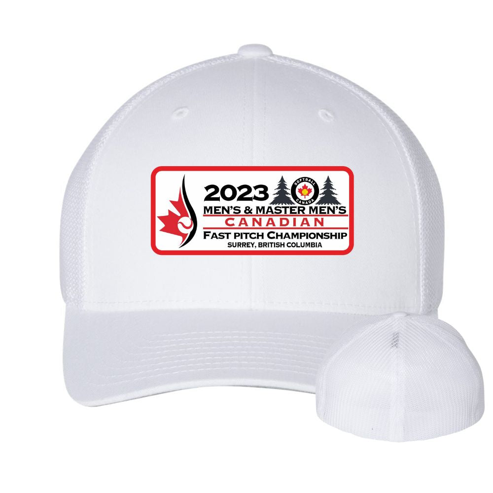 Men's Canadian Fast Pitch Championship Fitted Mesh Hat - Adult