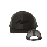 Areos Tone-on-Tone Puff Logo 112 Trucker Hat