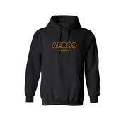 Aeros Mesh Applique "Aeros Hockey" Logo Hoodie - Adult