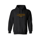 Aeros Mesh Applique "Aeros Hockey" Logo Hoodie - Adult
