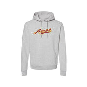 Aeros Embroidered Cross Stitch Logo Hoodie - Adult