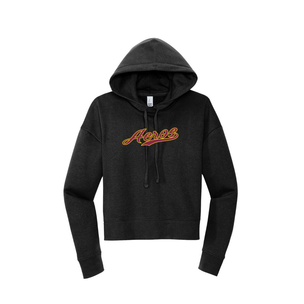 Vancouver Aeros Crop Hoodie - Ladies