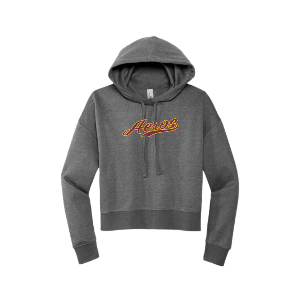 Vancouver Aeros Crop Hoodie - Ladies