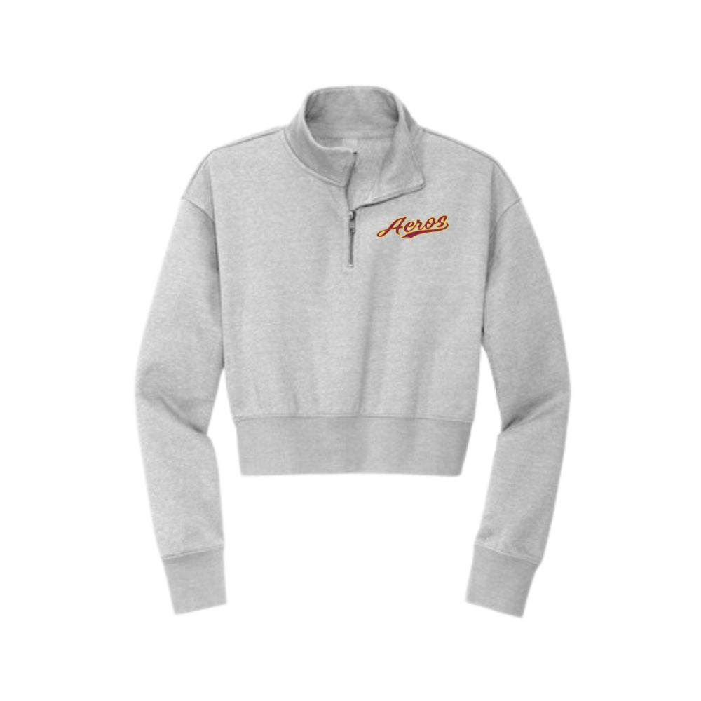 Vancouver Aeros Crop 1/2 Zip - Ladies