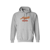 Aeros Embroidered Cross Stitch Logo Hockey Grandpa Hoodie - Adult