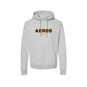 Aeros Mesh Applique "Aeros Hockey" Logo Hoodie - Adult