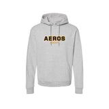 Aeros Mesh Applique "Aeros Hockey" Logo Hoodie - Adult
