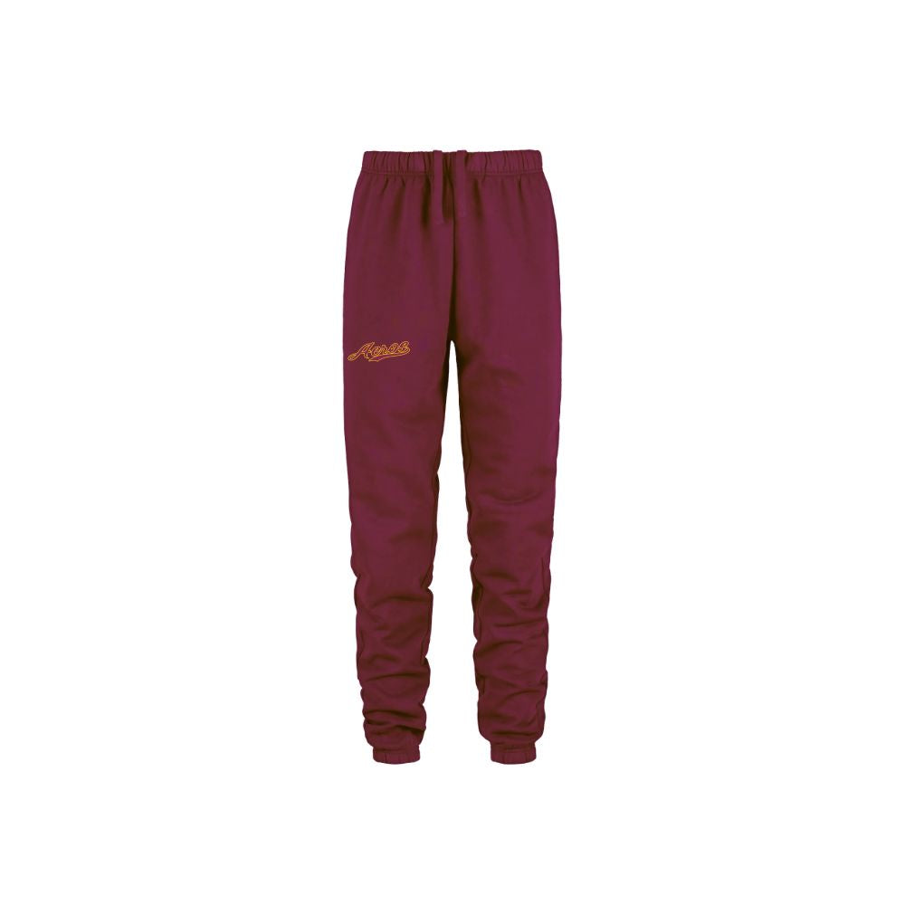 Aeros Sweatpants with Embroidered Logo - Adult