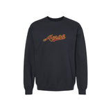 Aeros Embroidered Cross Stitch Logo Crewneck Sweatshirt - Unisex