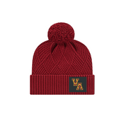 Vancouver Aeros VA Logo Premium Diagonal Weave Pom Toque