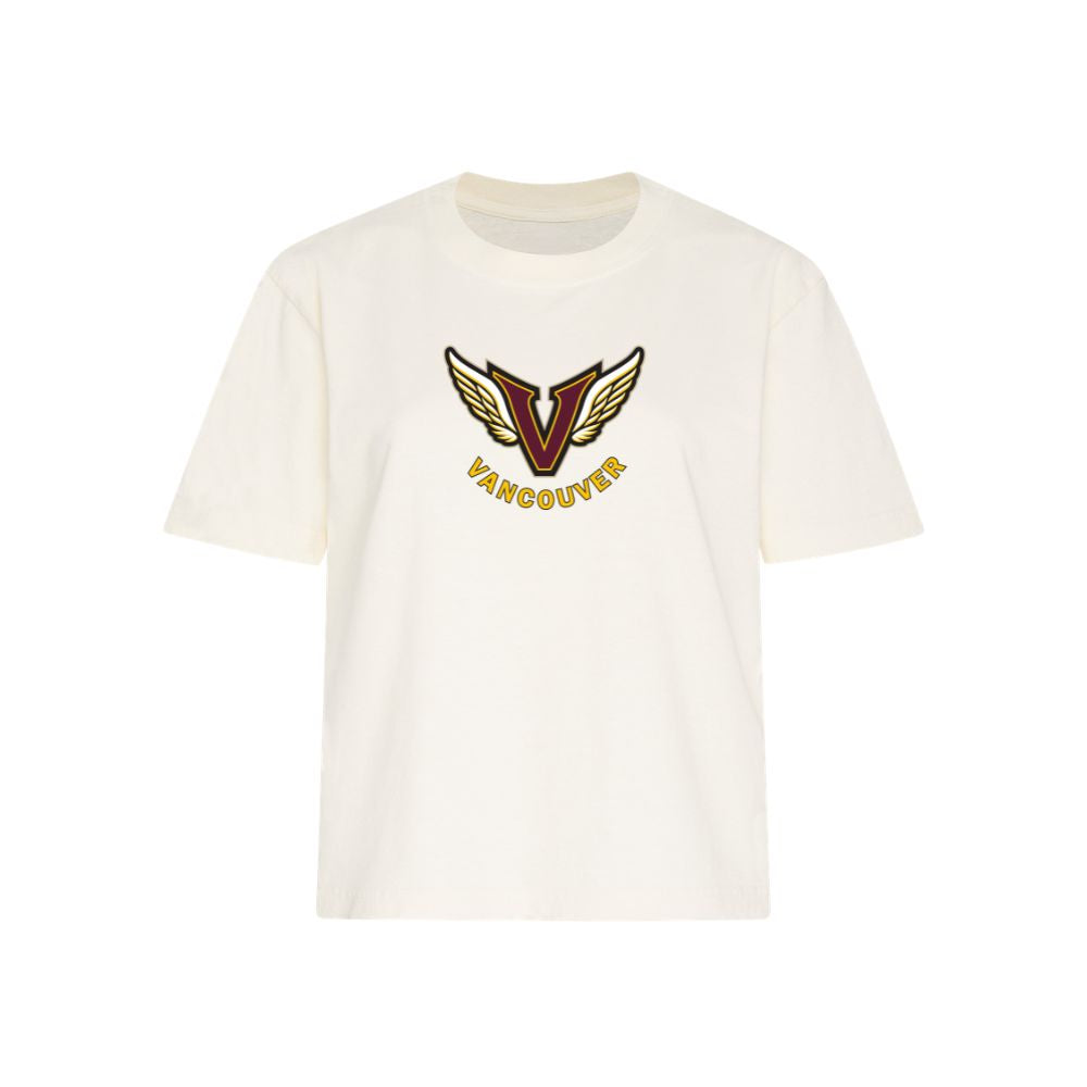 Angels Heavyweight Ladies Boxy Tee