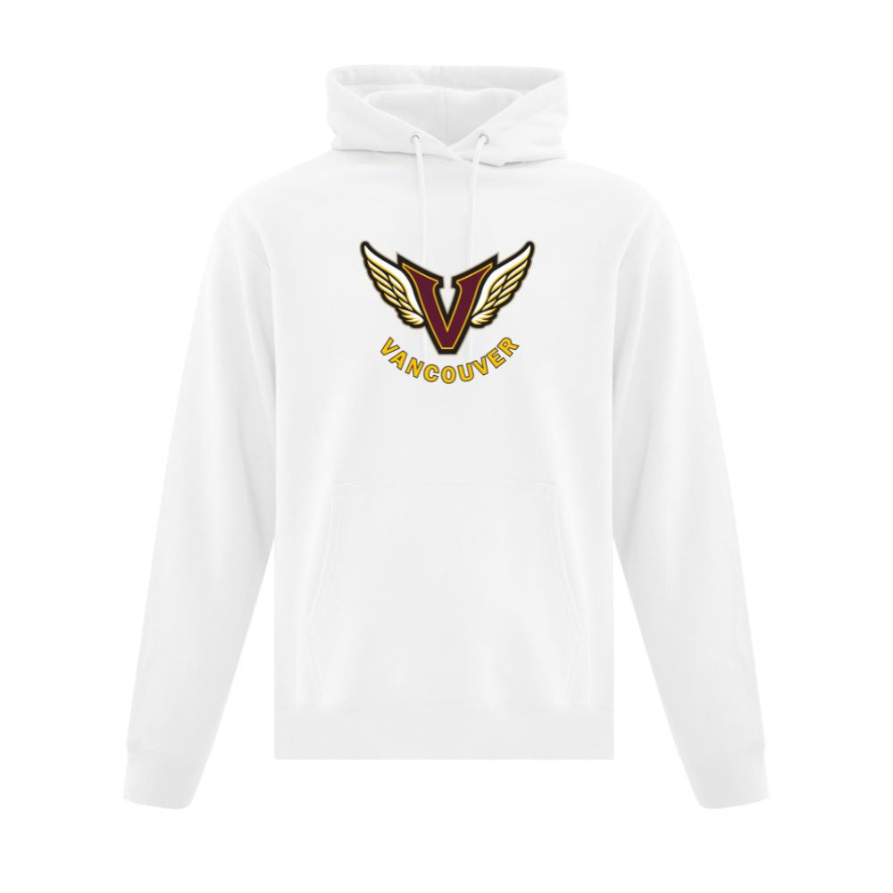 Angels Front Applique Hoodie - Adult