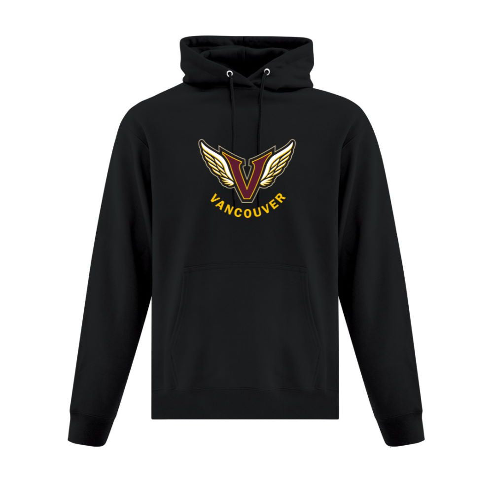 Angels Front Applique Hoodie - Adult