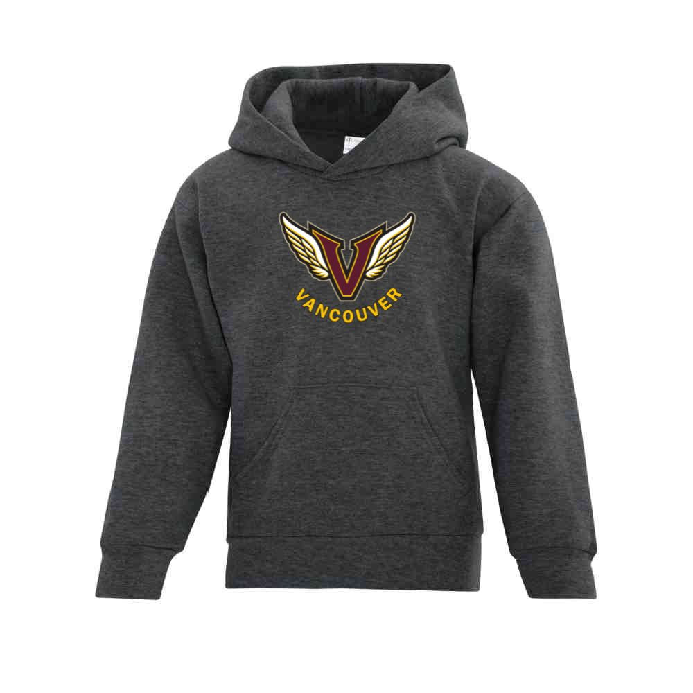 Angels Front Applique Hoodie - Youth