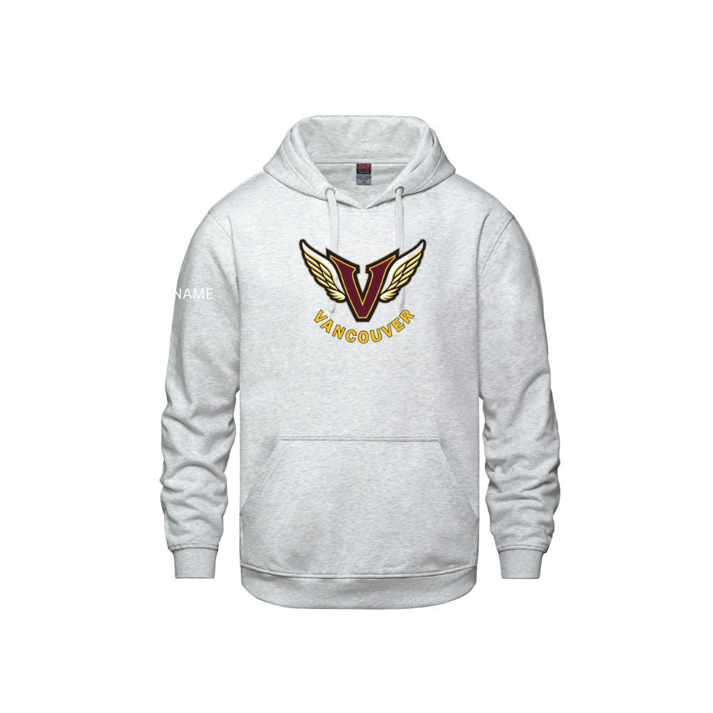 Angels Front Applique Hoodie - Adult