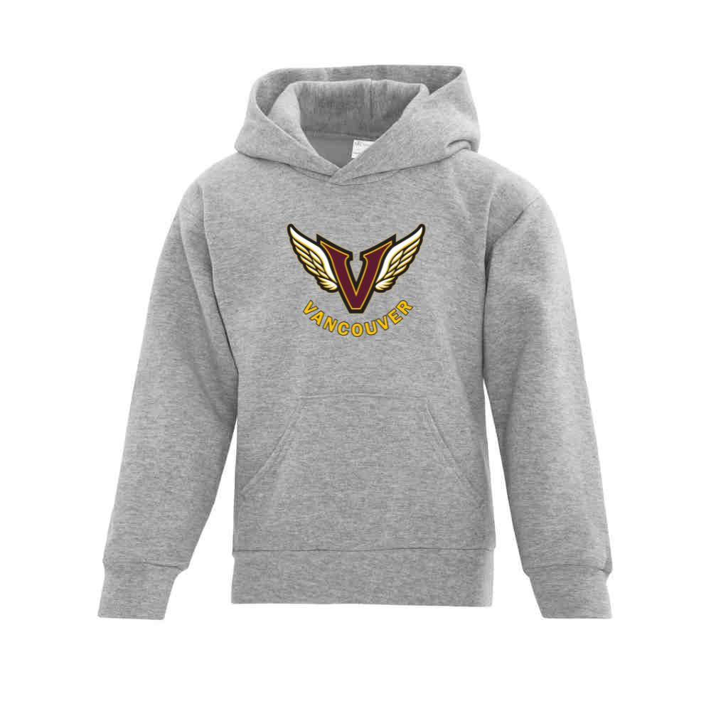 Angels Front Applique Hoodie - Youth