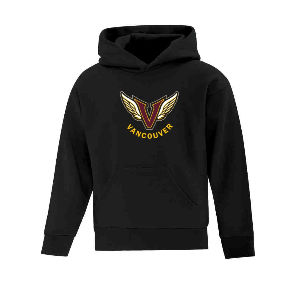 Angels Front Applique Hoodie - Youth